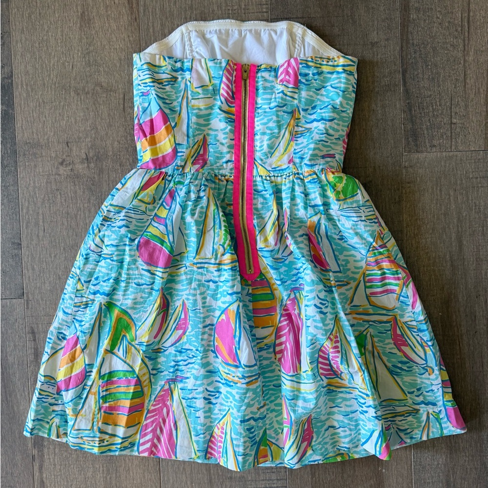 Lilly Pulitzer You Gotta Regatta Lottie 00 Rare Holy Grail! - Picture 2 of 3